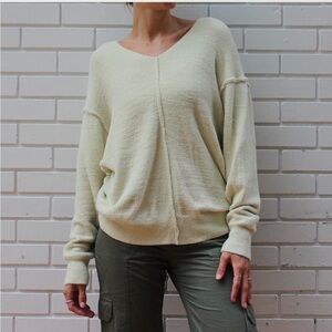 Aritzia Wilfred Free V Neck Sweater